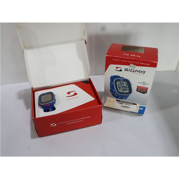 HEART-RATE MONITORING WATCH SIGMAPC26.14 (BLUE)