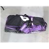 Image 1 : WHEELED GEAR BAG DEMARINI (BLACK/PURPLE)