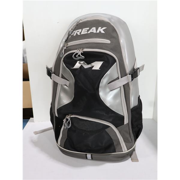 MIKEN FREAK GEAR BACKPACK (SILVER/BLACK)