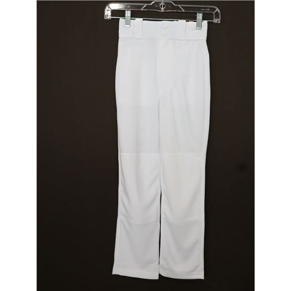 RAWLINGS YOUTH RELAXED FIT PANTS (WHITE) (4-YXL 4-YL 4-YM 4-YS 3-YXS)