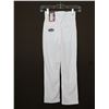Image 2 : RAWLINGS YOUTH RELAXED FIT PANTS (WHITE) (4-YXL 4-YL 4-YM 4-YS 3-YXS)