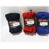 Image 1 : RAWLINGS 3-PACK TUBE SOCKS SIZE:S (ASSORTED COLOUR)