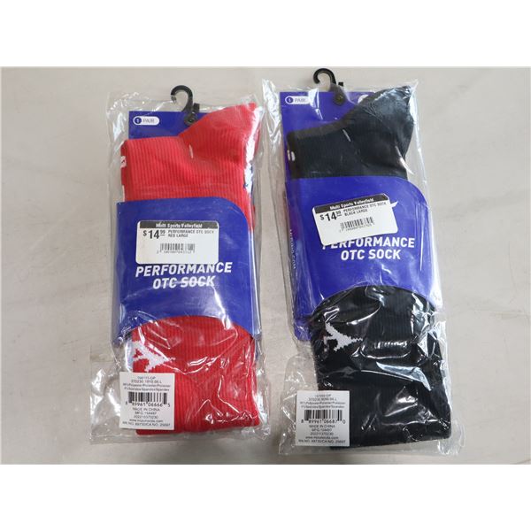 MIZUNO TUBE SOCKS SIZE:L (ASSORTED COLOURS)