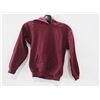 Image 1 : BIN OF BURGANDY HOODIES (ASSORTED SIZES)