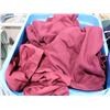 Image 4 : BIN OF BURGANDY HOODIES (ASSORTED SIZES)