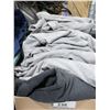 Image 3 : BOX OF LIGHT BLUE ATC HOODIES (ASSORTED SIZES)