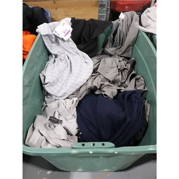 BIN OF GOLF T-SHIRTS (ASSORTED)