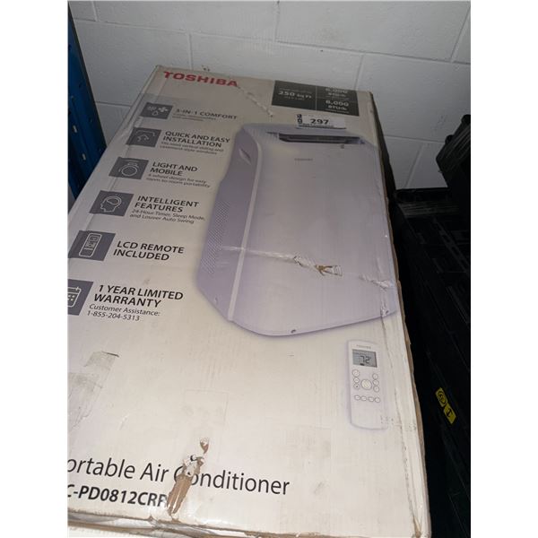AIR CONDITIONER TOSHIBA RAC-PD0812CRRU 8000BTU