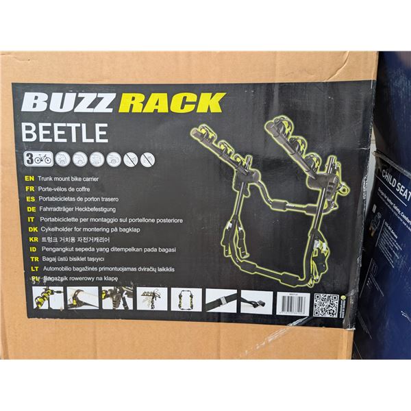 BUZZ RACK BEETLE TRUNK MOUNT 3-BIKE CARIER