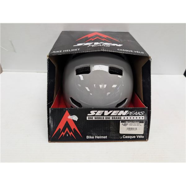 SEVEN PEAKS HAWK BIKE HELMET SIZE:L/XL,  MADE: 10/2021