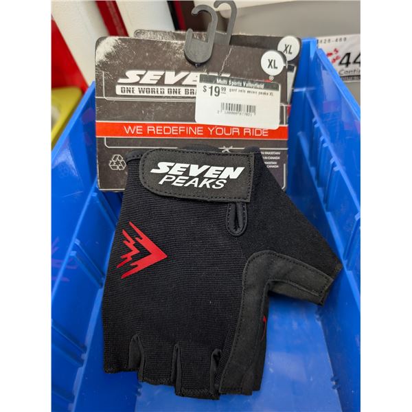 SEVEN PEAKS BIKE GLOVES SIZE: XL