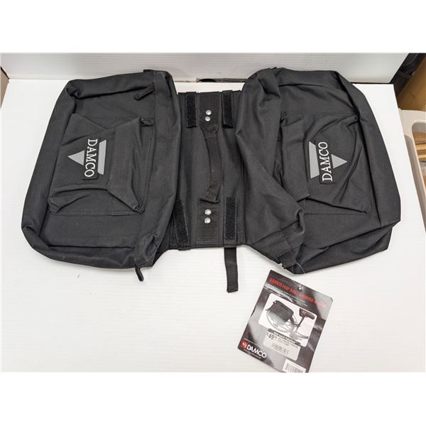 DAMCO REAR DOUBLE BAG 14 LITERS