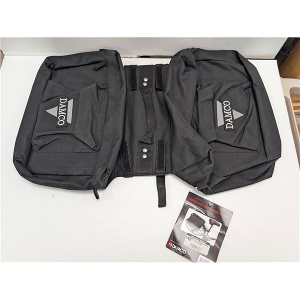 DAMCO REAR DOUBLE BAG 14 LITERS
