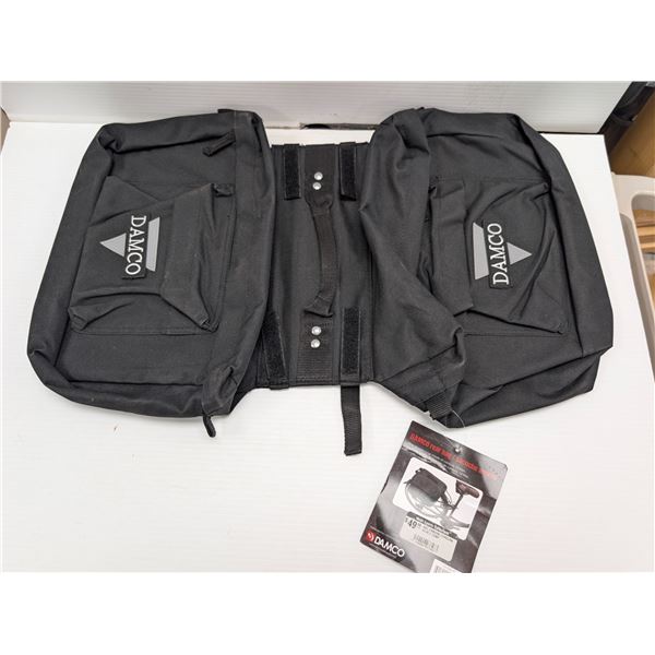 DAMCO REAR DOUBLE BAG 14 LITERS