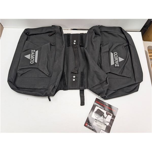 DAMCO REAR DOUBLE BAG 14 LITERS