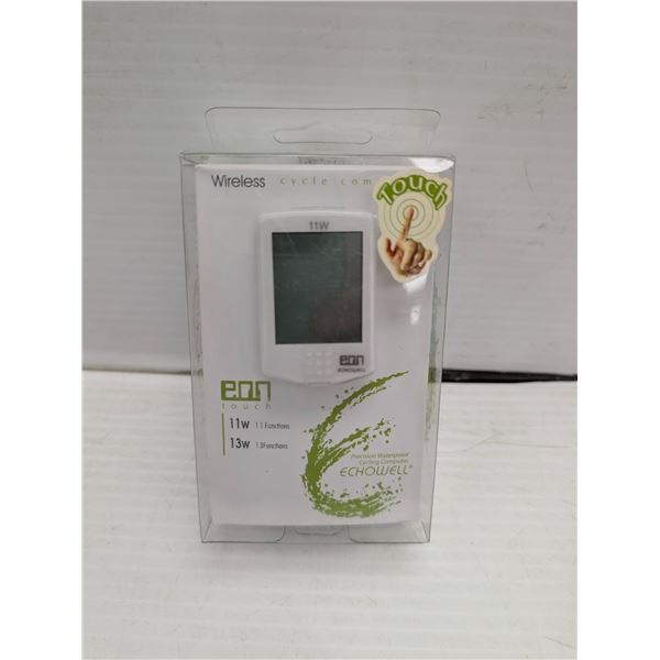 ECHOWELL WIRELESS CYCLE COMPUTER -WHITE #EON-11W