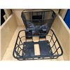 Image 1 : LOT OF 2 ASSORTED BIKE BASKETS