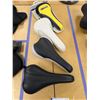 Image 1 : LOT OF 4 ASSORTED BIKE SEATS