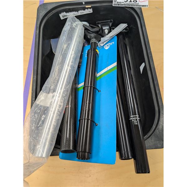 LOT OF 5 ASSORTED SUSPENSION SEATPOSTS