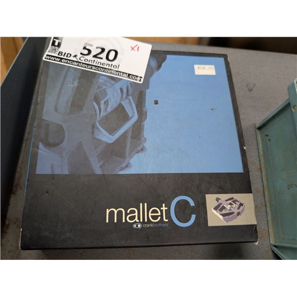 CRANKBROTHERS MALLET PEDALS 300 SERIES STAINLESS STEEL