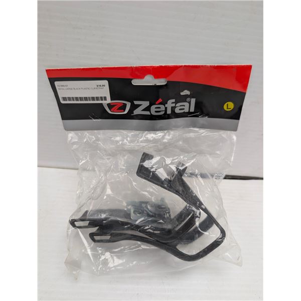 ZEFAL TOE-CLIPS WITH STRAPS -LRG #12-093-07