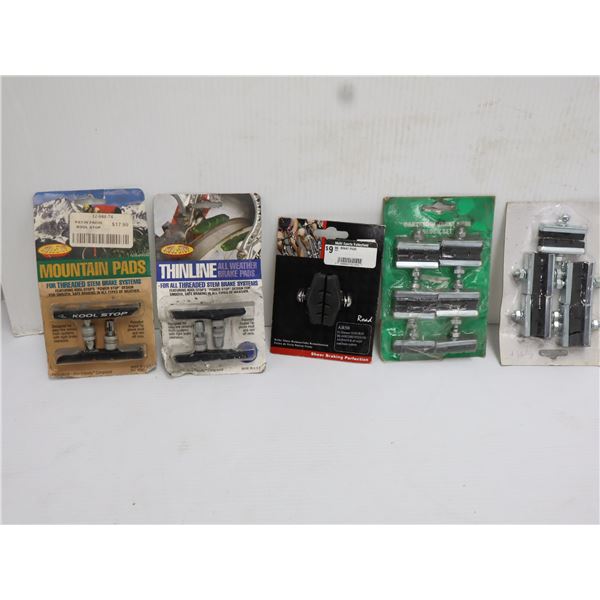 LOT OF 10 SETS OF ASSORTED BRAKE PADS