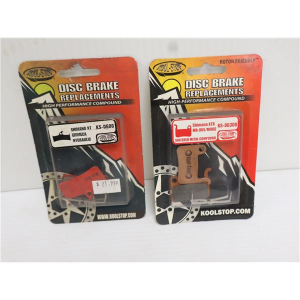LOT OF 10 ASSORTED KOOL STOP DISC BRAKE REPLACEMENTS