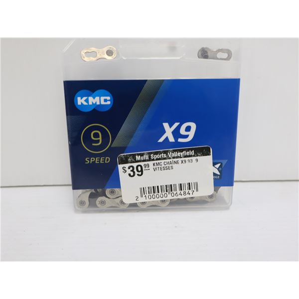 KMC X9 CHAIN 9S 116L