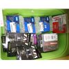 Image 1 : LOT OF 13 PKGS OF ASSORTED CHAINS AND CHAIN CONNECTORS