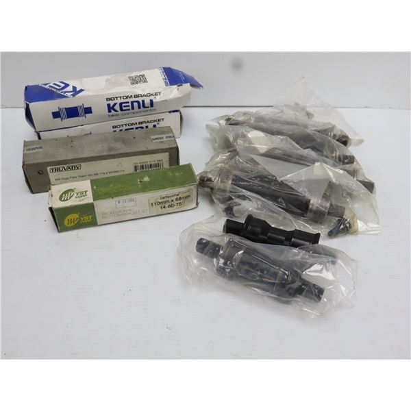LOT OF 10 ASSORTED BOTTOM BRACKETS