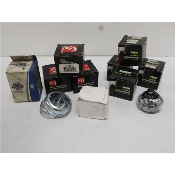 LOT OF 9 ASSORTED BOTTOM BRACKET KITS