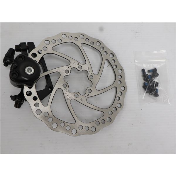 TEKTRO REAR CALIPER AND DISC KIT 160-1