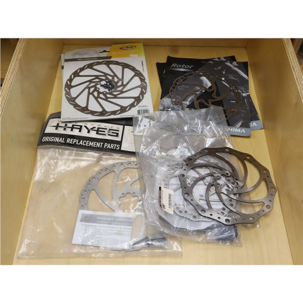 LOT OF 10 ASSORTED ROTORS