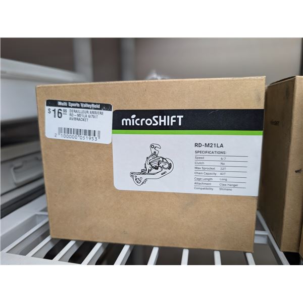 MICROSHIFT REAR DERAILLEUR 6/7S #RD-M21LA