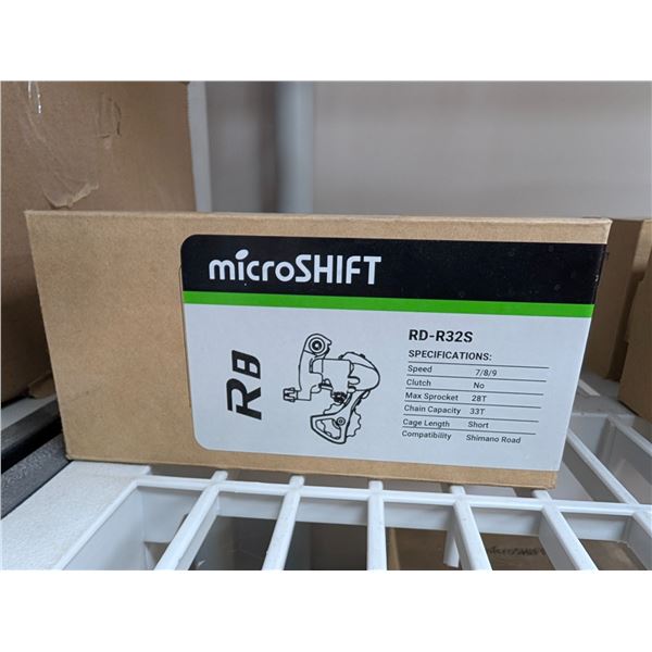 MICROSHIFT REAR DERAILLEUR 7/8/9S SHORT CAGE #RD-R32S