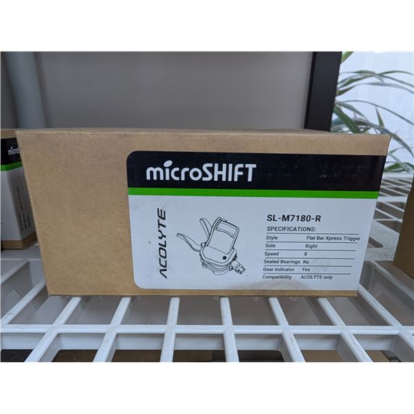 MICROSHIFT ACOLYTE FLAT BAR XPRESS SHIFTER 8S #SL-M7180-R