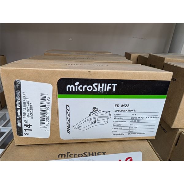 MICROSHIFT  MEZZO CLAMP 48-38-28t 3x8S #FD-M22