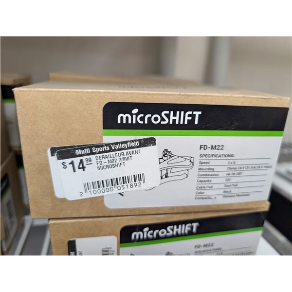 MICROSHIFT  MEZZO CLAMP 48-38-28t 3x8S #FD-M22