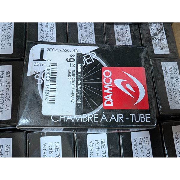 DAMCO BIKE TIRE INNER TUBE 700c x35-43 #54-070-00