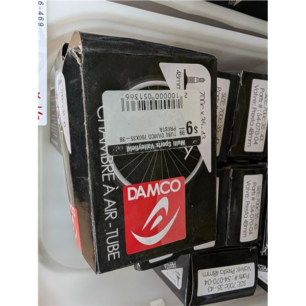 DAMCO BIKE TIRE INNER TUBE 700c x35-43 #54-070-04