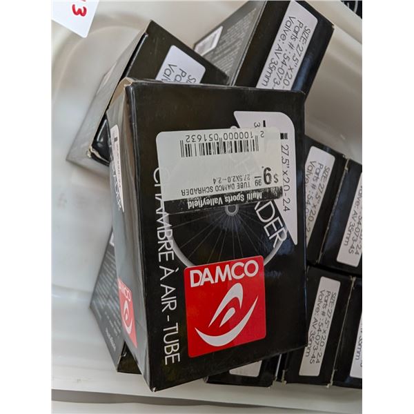DAMCO BIKE TIRE INNER TUBE 27.5" x 2.0-2.4  #54-073-45
