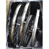Image 1 : LOT OF 4 ASSORTED BIKE WHEELS