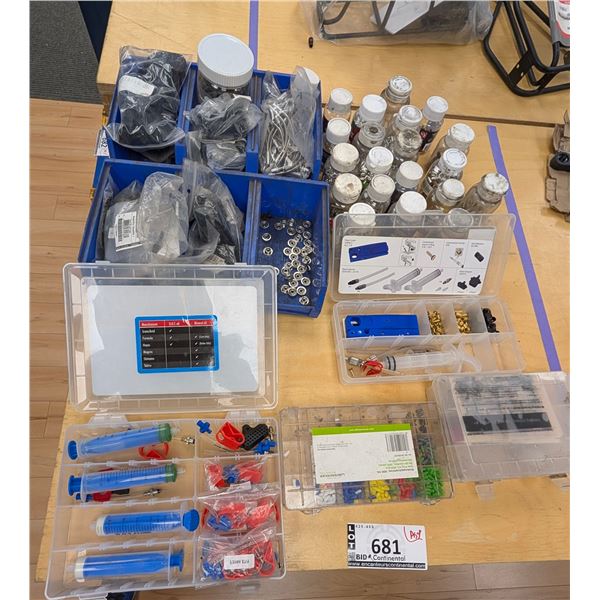 LOT OF ASSORTED BIKE HARDWARE