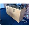 Image 1 : 4 Drawer Side Board w/ Glass Top - 65x22x36" - Includes Contents