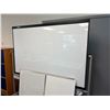 Image 3 : 4pc - Quartet Double Sided Rolling White Board w/ 3 Misc. Wall Mounted White Boards