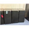 Image 3 : 5pc - Rolling Lockable 3 Drawer Units