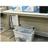 Image 2 : ARLINK Workbench w/ Overhead Light & Shelf w/ 3 Drawer Cabinet - 72x32x72"
