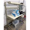 Image 5 : ARLINK Workbench w/ Overhead Light & Shelf w/ 3 Drawer Cabinet - 72x32x72"