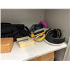 Image 2 : Contents of Cabinet - Misc. Cables, Office Supplies, PPE, Etc.