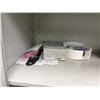 Image 4 : Contents of Cabinet - Misc. Cables, Office Supplies, PPE, Etc.